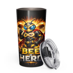 Bee a Hero Stainless steel tumbler
