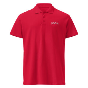 100% polo shirt