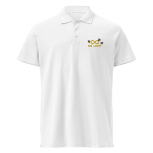 Bee a Hero polo shirt